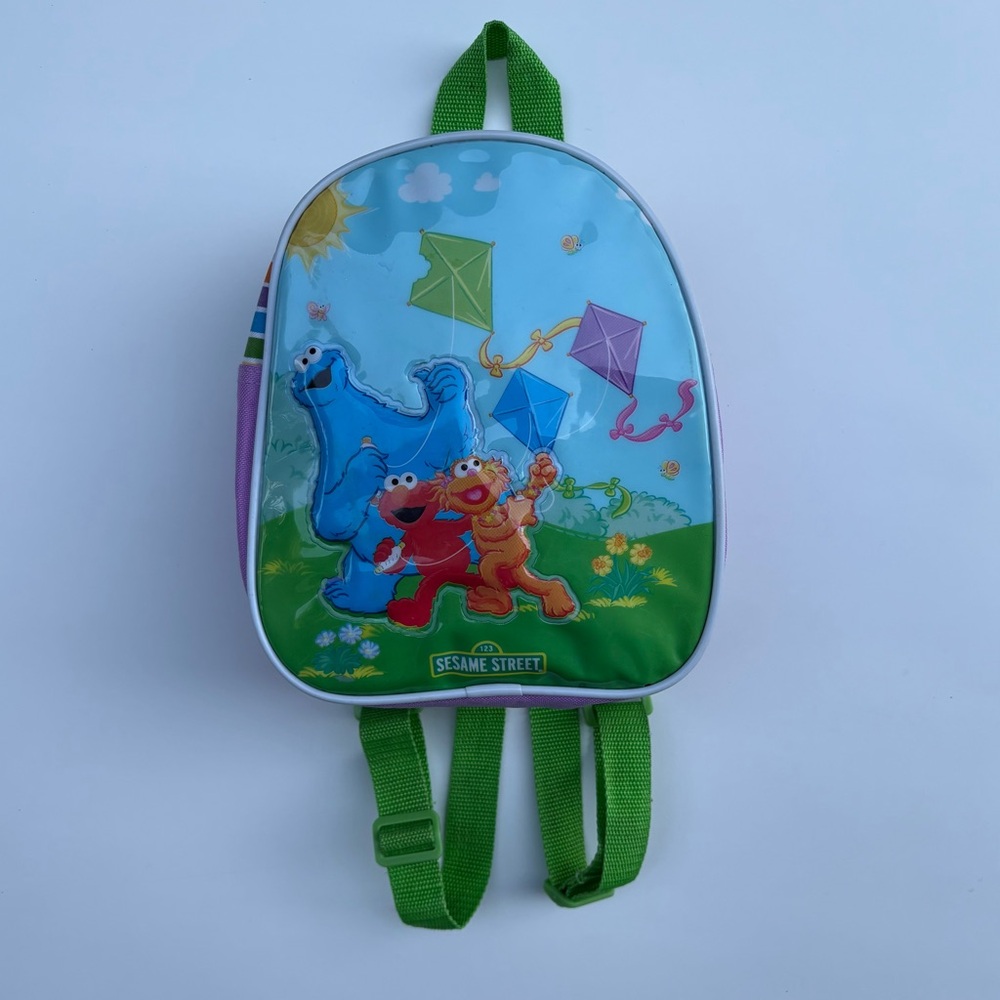 Y2K Sesame Street Backpack - Size Mini/Small/Toddler